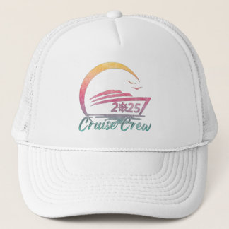 Cruise Crew 2025 Leuke Cruise Vakantie Trucker Pet
