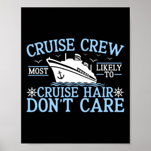 Cruise Crew 2025 Waarschijnlijkste Cruise Haar Maa Poster