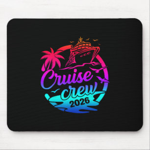 Cruise Crew 2026 Zomer Vakantie Trip Grappige Matc Muismat