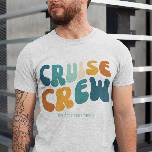 Cruise Crew aangepaste bijpassende familie reünie T-shirt
