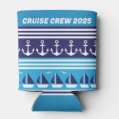 Cruise Crew Familie Cruising Vakantie Blikjeskoeler (Achterkant)