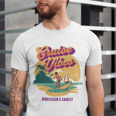 Cruise Crew Summer Family Reunion Sunset T-Shirt
