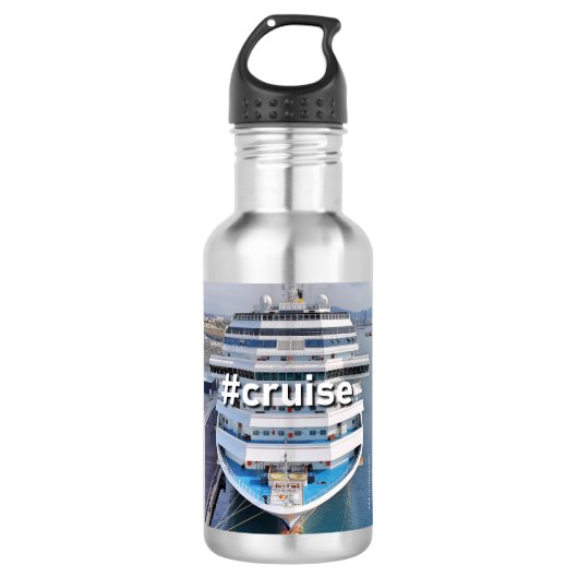 Cruise - #cruise water fles (Voorkant)