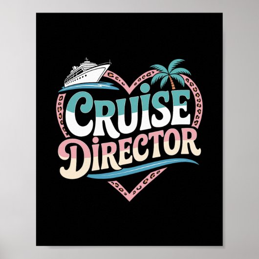 Cruise Directeur Hart Poster (Voorkant)