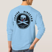 Cruise Director QAR (lite kleuren) T-shirt (Achterkant)