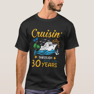 Cruise door 30 jaar 30e Jubileum Cruise Cou T-shirt