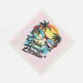 Cruise door het paradijs: tropische ontsnappingsvi servet (Hoek)