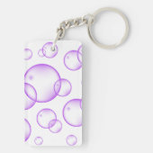 Cruise door het paradijs: tropische ontsnappingsvi sleutelhanger (achterkant)