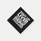 Cruise Drink Package Cruise Ship Cruising Vacking Servet (Hoek)