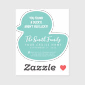 Cruise Duck Sticker (Vel)