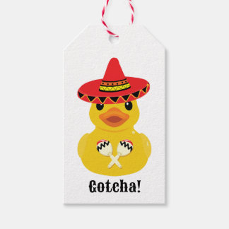 Cruise Eend Eendje Eend Schatzoeken Mexico Cadeaulabel