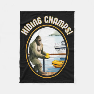 Cruise Eenden En Bigfoot Verstoppertje Kampioenen Fleece Deken