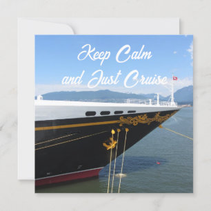 Cruise en blijf kalm