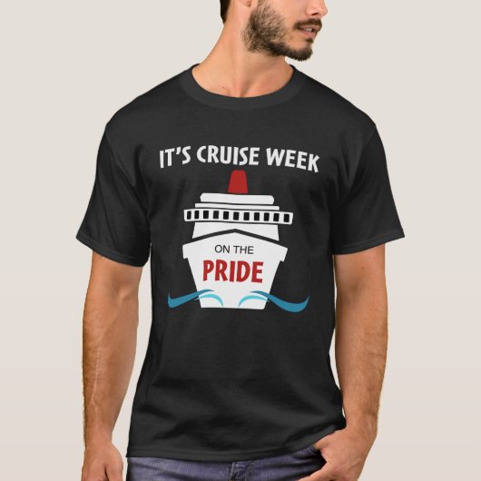 Cruise Essentials It's Cruise Week on the Pride T-shirt (Voorkant)