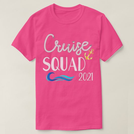 Cruise Family Vacation 2021 Matching Caribbean Cos T-shirt (Design voorkant)