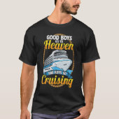 Cruise Gay LGBT Rainbow Gaycation Vacation Cruisin T-shirt (Voorkant)
