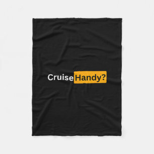 Cruise Handy - Y Cruising Bon Voyage Cadeaus Fleece Deken