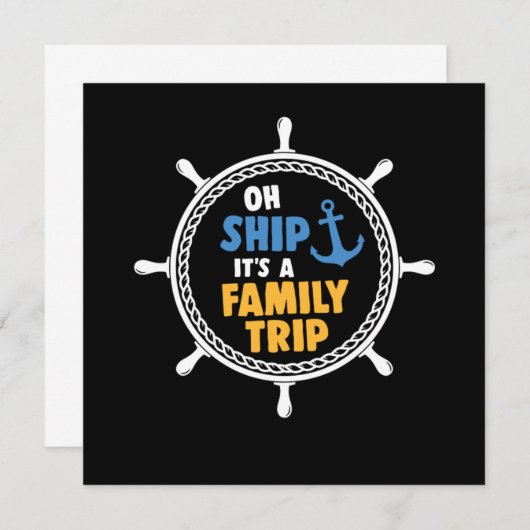 Cruise Holiday Gi Kaart (Voorkant / Achterkant)