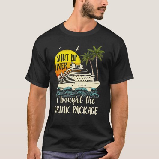 Cruise Hou je mond, lever, ik heb het Drink pakket T-shirt (Voorkant)