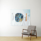 Cruise in je pensioenfeestje, achtergrondpaneel wandkleed (In Situ (horizontaal))