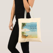 Cruise Island Beach Bahamas Tote Bag (Voorkant (product))