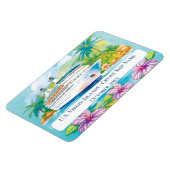 Cruise Islands Cabin Stateroom door Marker Magnet Magneet (Linkerzijde)