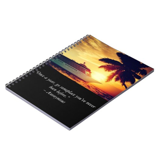 Cruise Journal Notitieboek (Linkerzijde)