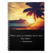Cruise Journal Notitieboek (Voorkant)