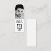 Cruise-Kaart voor homoseksuelen met QR-code Mini Visitekaartje (Voorkant / Achterkant)