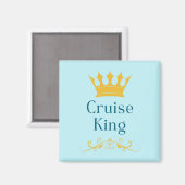 Cruise King Door Magneet (Voorkant / Achterkant)