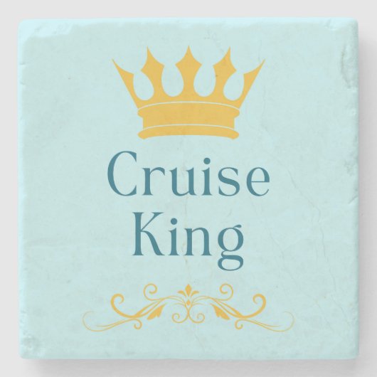 Cruise King Stenen Onderzetter (Voorkant)