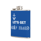 Cruise Laten we het schip grappig onder ogen zien Heupfles (Links)