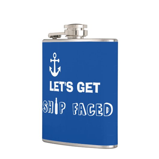 Cruise Laten we het schip grappig onder ogen zien Heupfles (Links)