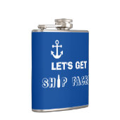 Cruise Laten we het schip grappig onder ogen zien Heupfles (Rechts)