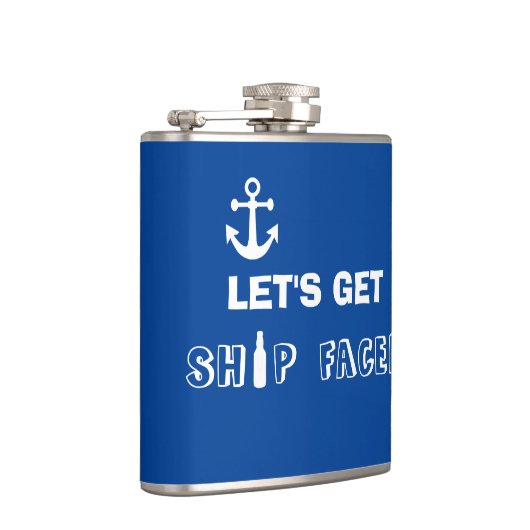 Cruise Laten we het schip grappig onder ogen zien Heupfles (Rechts)