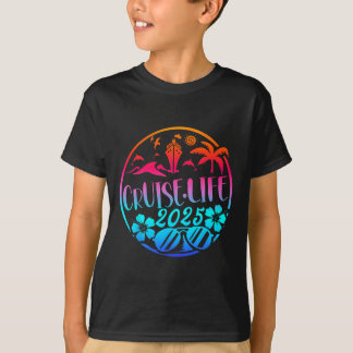 Cruise Leven 2025 Gezinsvakantie Matching Familie  T-shirt