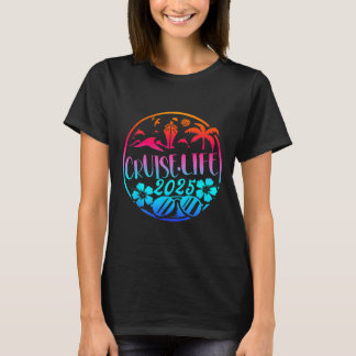 Cruise Leven 2025 Gezinsvakantie Matching Familie  T-shirt