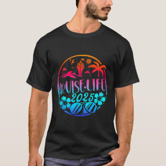 Cruise Leven 2025 Gezinsvakantie Matching Familie  T-shirt