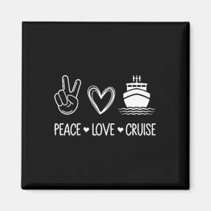 Cruise Liefhebber - Vrede Liefde Cruise - Zak Crui Magneet