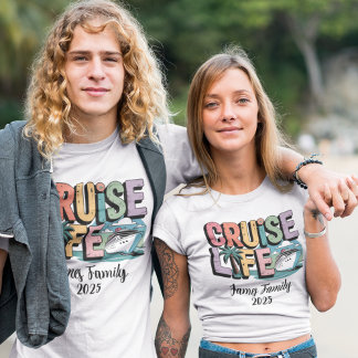 Cruise Life Custom - Familie Zomerreünie T-shirt