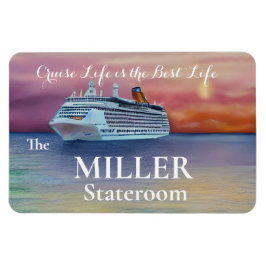 Cruise Life is het beste zwemmen van de deur Magneet