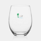 Cruise Life Keepsake reizen Wijnglas Zonder Voet (Voorkant)