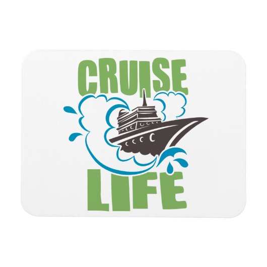 Cruise Life Schip Stateroom Deurcabine Magneet (Horizontaal)