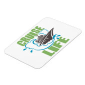 Cruise Life Schip Stateroom Deurcabine Magneet (Linkerzijde)