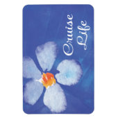 Cruise Life Stateroom Cabine Deurbord Bloemen Magneet (Verticaal)