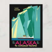  cruise line Alaska Glacier Travel Briefkaart (Voorkant)
