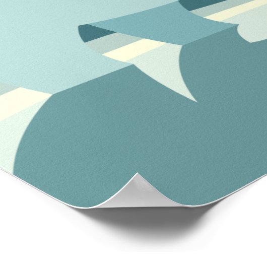  cruise line Alaska Glacier Travel Poster (Hoek)