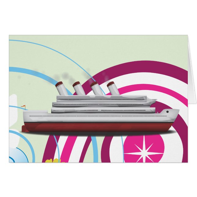 Cruise Liner (Voorkant Horizontaal)