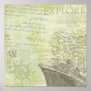  cruise Liner. Poster