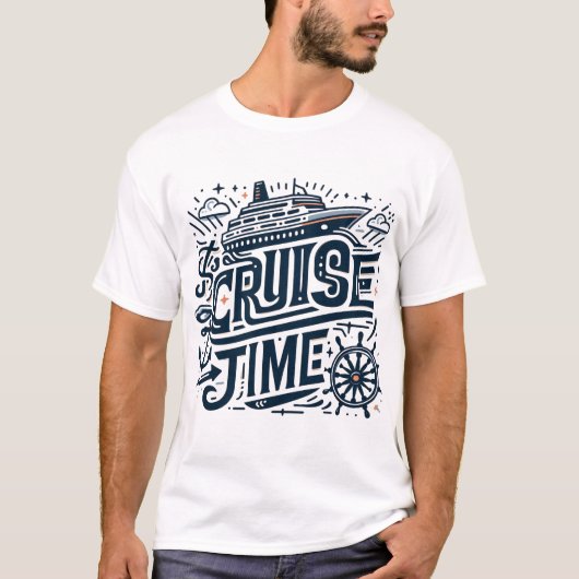 Cruise Lover Shirt – Ocean Adventure Apparel (Voorkant)